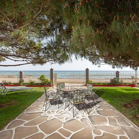The Great Wave Beachfront House Nea Plagia Sozopoli Exteriér fotografie